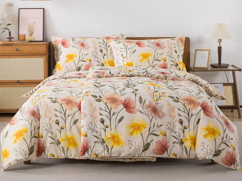 XPOSE® Bavlnené Renforcé obliečky JARNÝ ŠEPOT