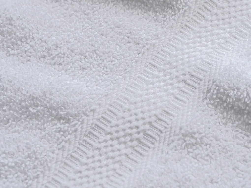 Uterák BIBAZ 50x100 cm, biely, 100% bavlna