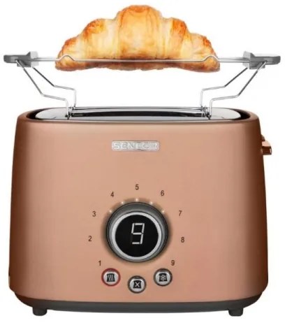 Sencor - Medený hriankovač s dvoma otvormi a roštom na opekanie 1000 W/230 V