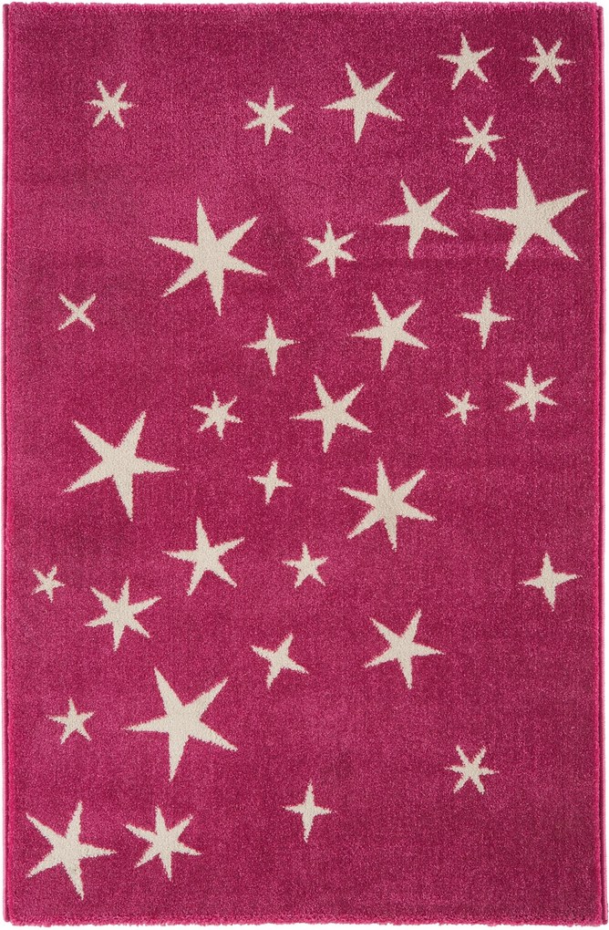 Masiv24 - Koberec PLAY 100 x150cm All Stars Pink