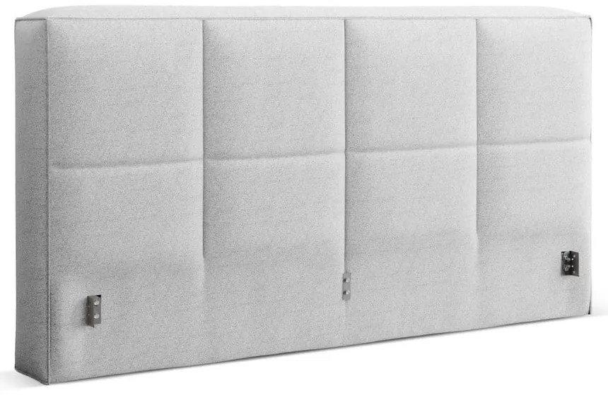 Svetlosivé čalúnené čelo postele 189x100 cm Darren – Micadoni