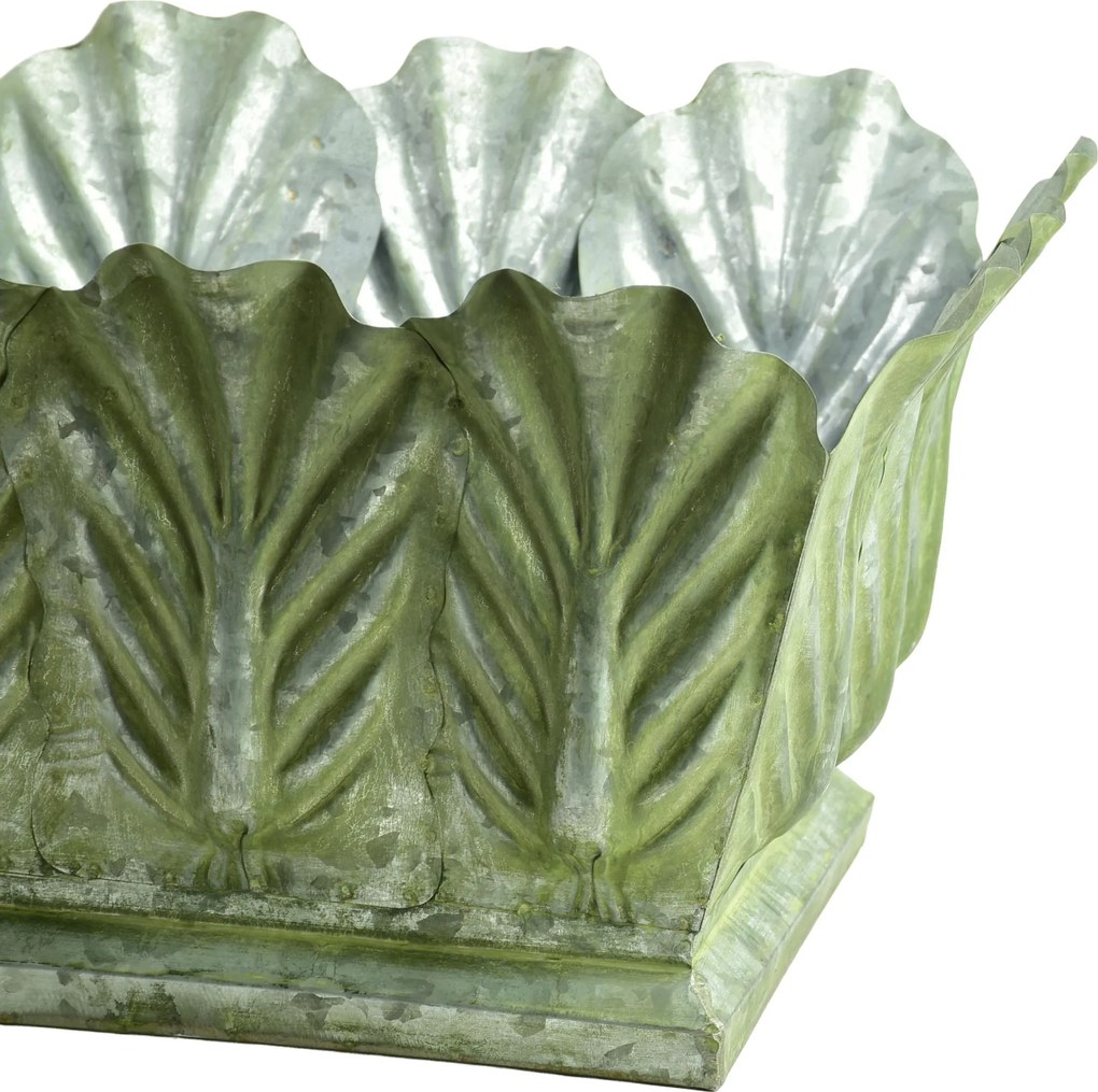 Sada 3 ks květináčů MARINA IV zelená