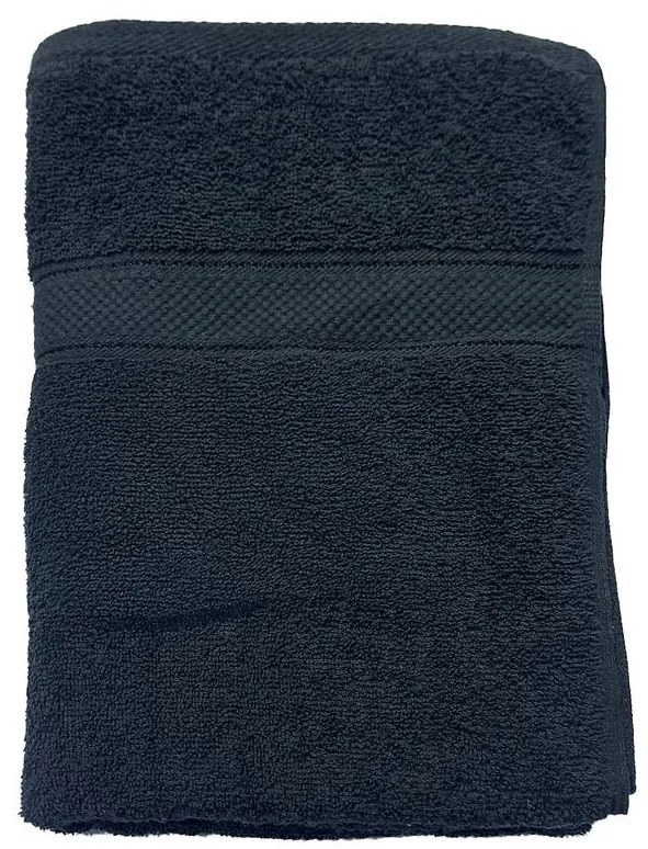 Uterák viskóza Fancy 70x140 cm čierny