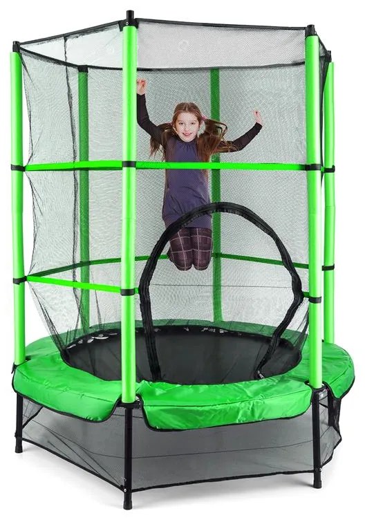 Rocketkid, trampolína, Ø140cm, bezpečnostná sieť, bungee pruženie, od 3 rokov