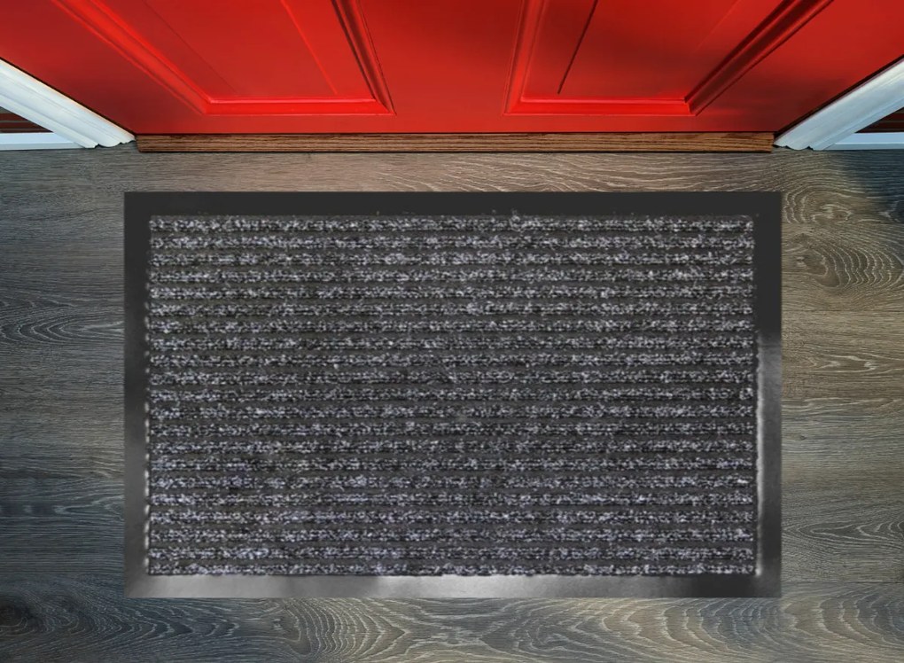 Rohožka Sheffield čierna 50, 90x150, čierna, B-line