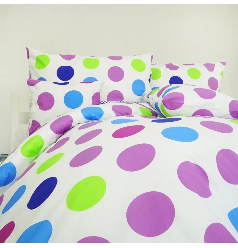 Pera V3 lila EMI, Štandardný set jednolôžko obsahuje 1x 140x200 + 1x 70x90