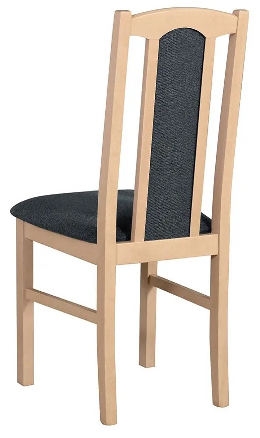 Stolička Dalem VII, Morenie: biela, Poťahové látky: Zetta 297