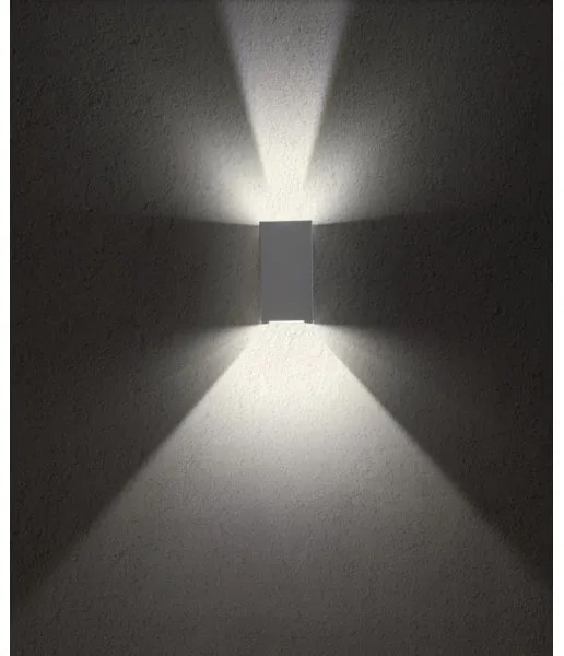 Redo90553-LED Vonkajšie nástenné svietidlo VARY 2xLED/10W/230V 3000K IP54 antracit