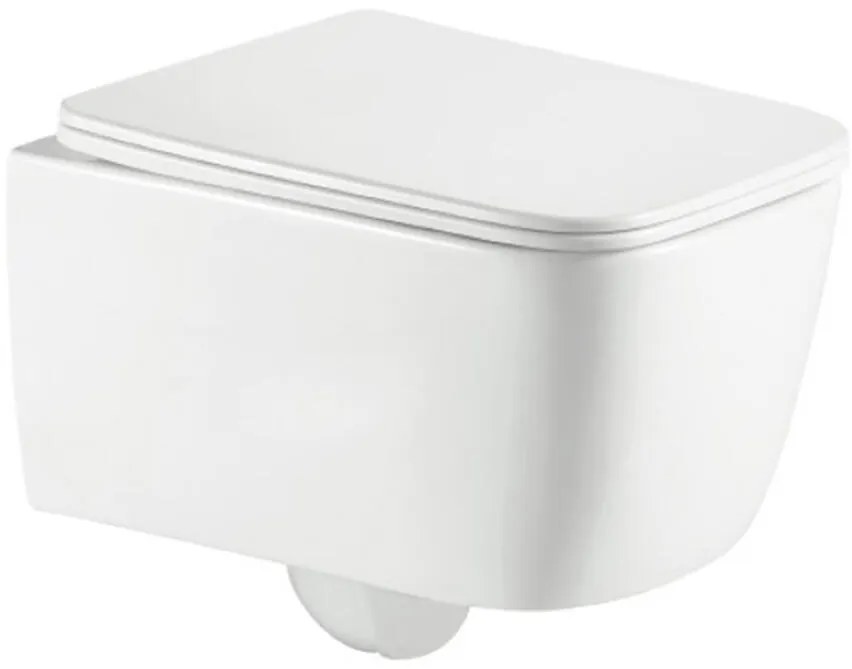 Závesná WC misa NEXT to s doskou voľne padajúca