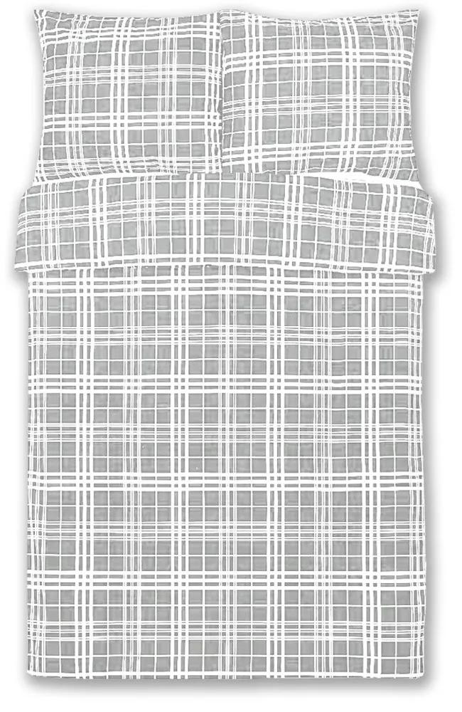 Bavlnené obliečky Homa KARO LIGHT 2-dielna sada 140x200 cm