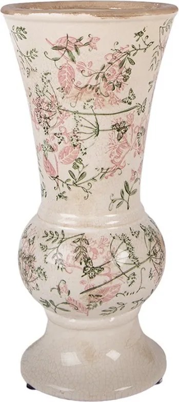 Vase ? 15x32 Cm Beige Ceramic - ? 15*32 cm