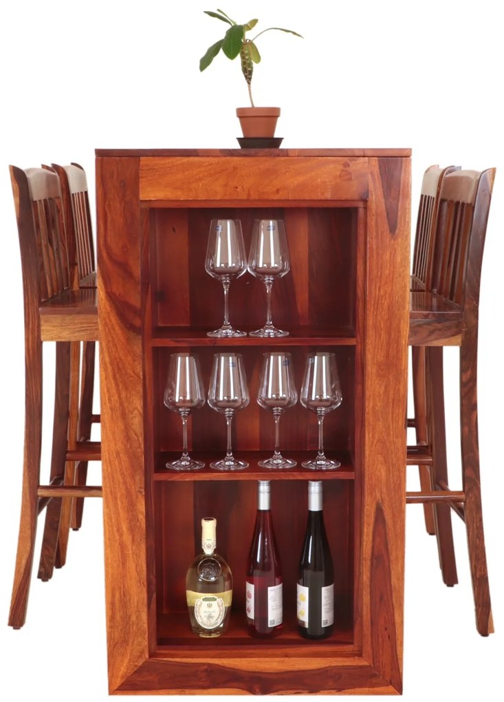 furniture-nabytek.cz - Barový stůl do kuchyně z palisandru 140x110x60