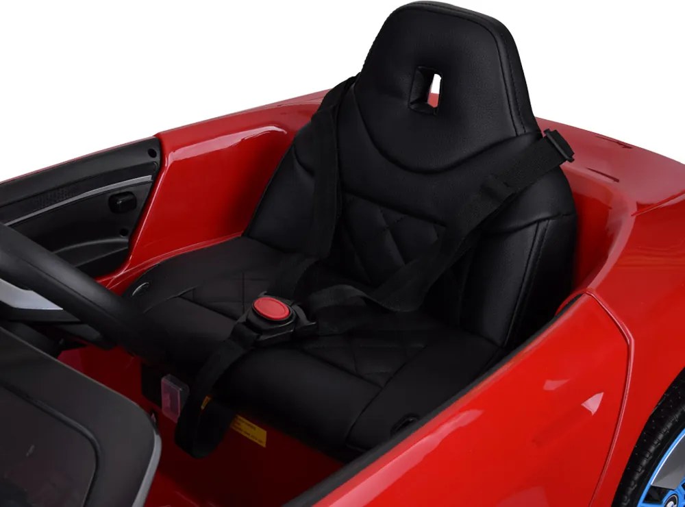 JOKOMISIADA Elektrické autíčko na batériu BMW i4 pre deti s diaľkovým ovládaním červené PA0310 CZ
