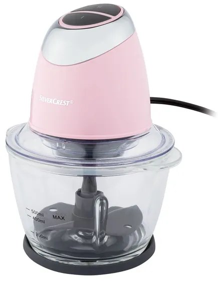 SILVERCREST® KITCHEN TOOLS Multifunkčný krájač SMCZ 500 C2 (bledoružová) (100333104)