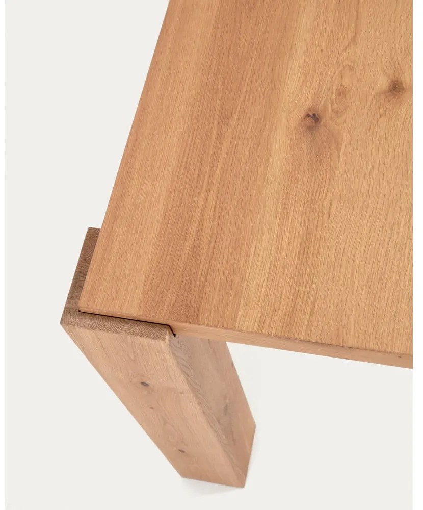Jedálenský stôl v dekore duba 90x160 cm Deyanira – Kave Home