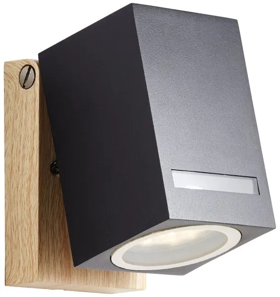 Brilliant - Vonkajšie nástenné svietidlo GALENI 1xGU10/20W/230V IP44