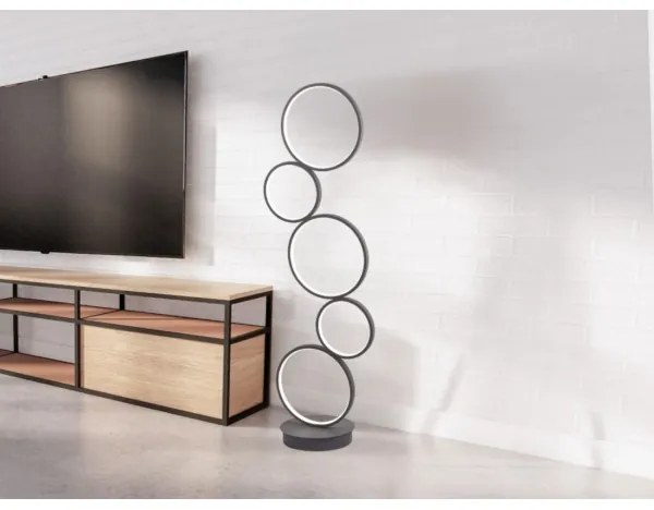 LED stmievateľná stojaca lampa LED/85W/230V 3000-6500K + diaľkové ovládanie