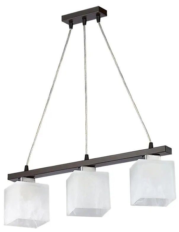 Jupiter 1097 - PO 3 - Luster POLA 3xE27/60W/230V wenge