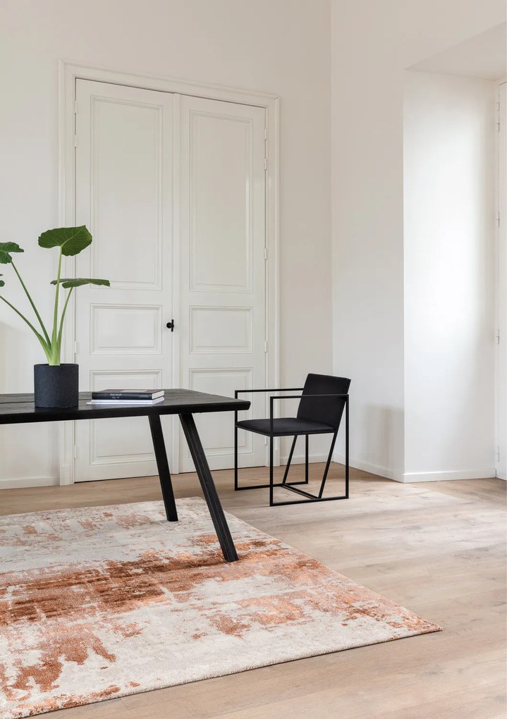 Osta, Kusový koberec Patina 41073/000, 200x290, oranžová, chodba / predsieň