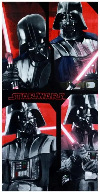 Setino · Bavlnená osuška Star Wars - Hviezdne vojny - 100% bavlna, froté s gramážou 290 gr./m² - 70 x 140 cm