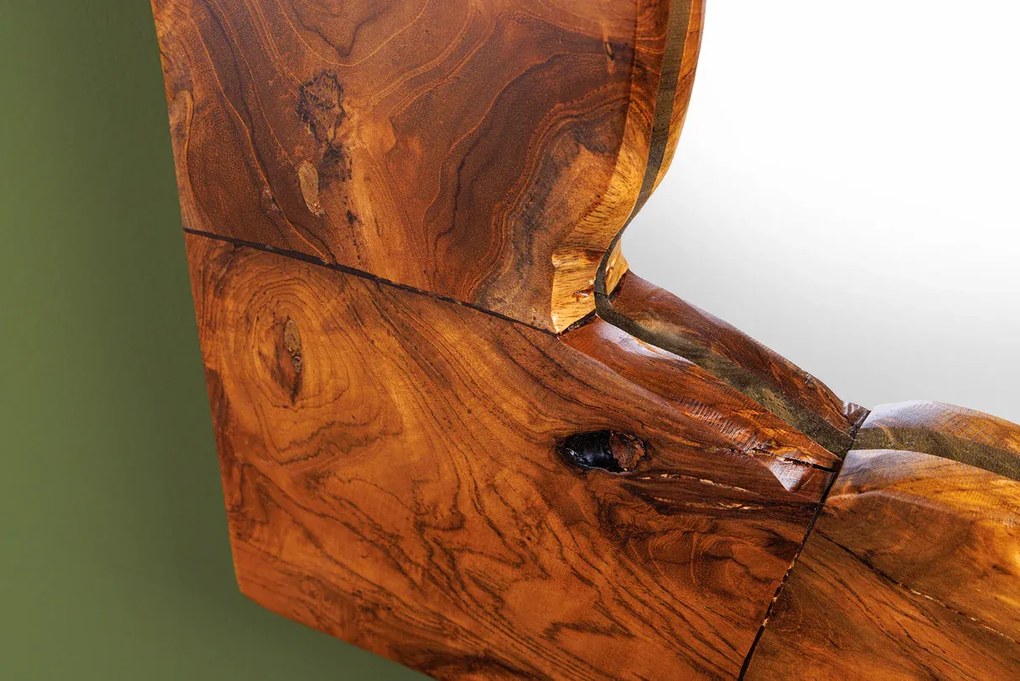 Zrkadlo MOSAIC 90 cm z masívneho teakového dreva