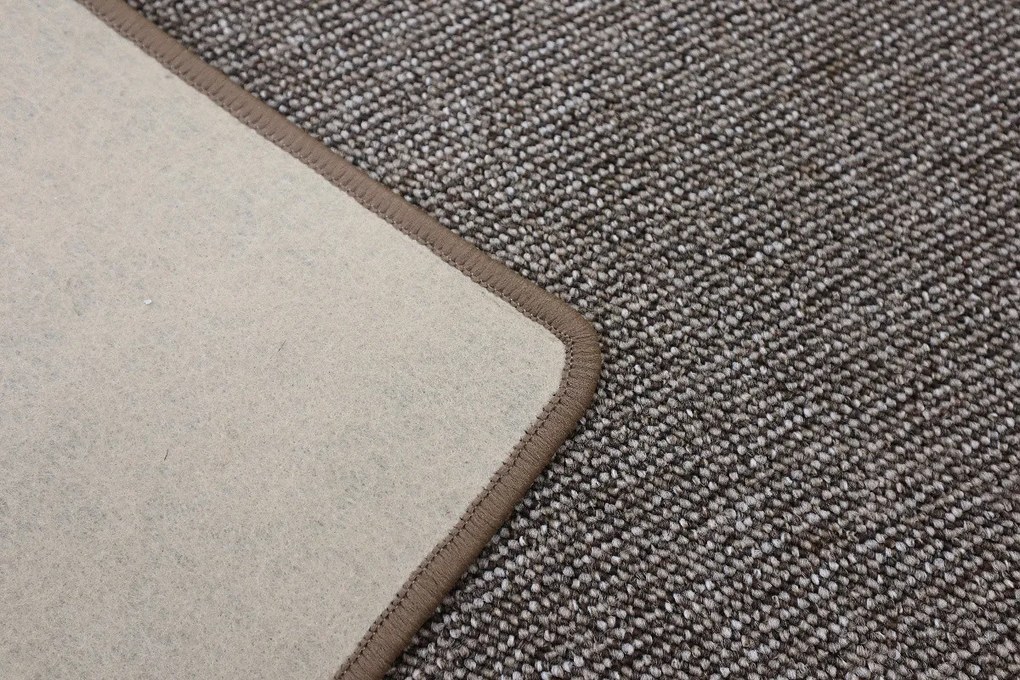 Vopi koberce Kusový koberec Porto hnedý - 133x190 cm