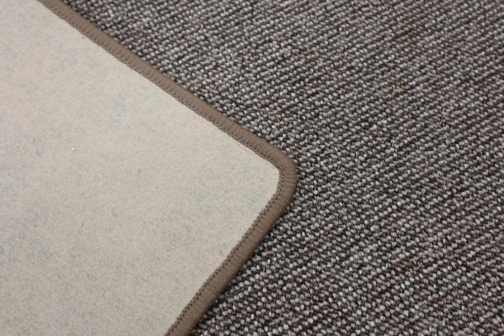 Vopi koberce Kusový koberec Porto hnedý - 60x110 cm