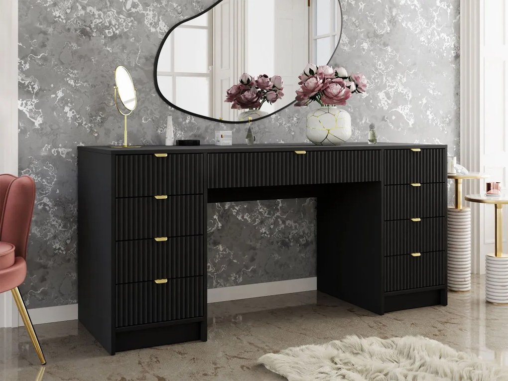Písací stôl Razimo Bis, Farby: Biely velvet