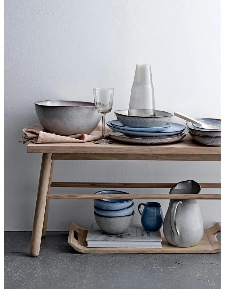 Modrá kameninová miska Bloomingville Sandrine