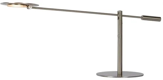 Lucide 19666/09/12 - LED Stmievateľná stolná lampa ANSELMO LED/9W/230V chróm