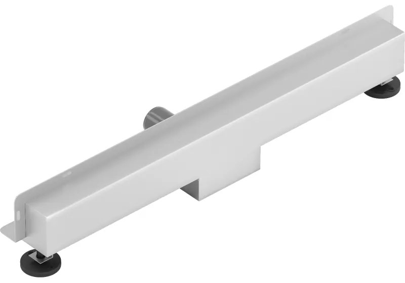 Mexen Flat nerezový sprchový žľab na stenu 50 cm vzor WALL, 1030050