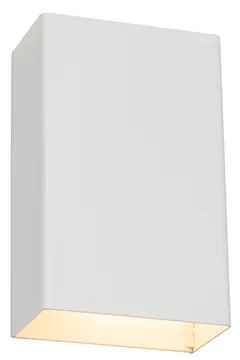 Moderná nástenná lampa biela - Otan S