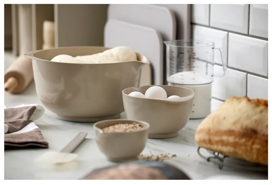 Béžové misy v súprave 4 ks ø 23 cm Margrethe – Rosti