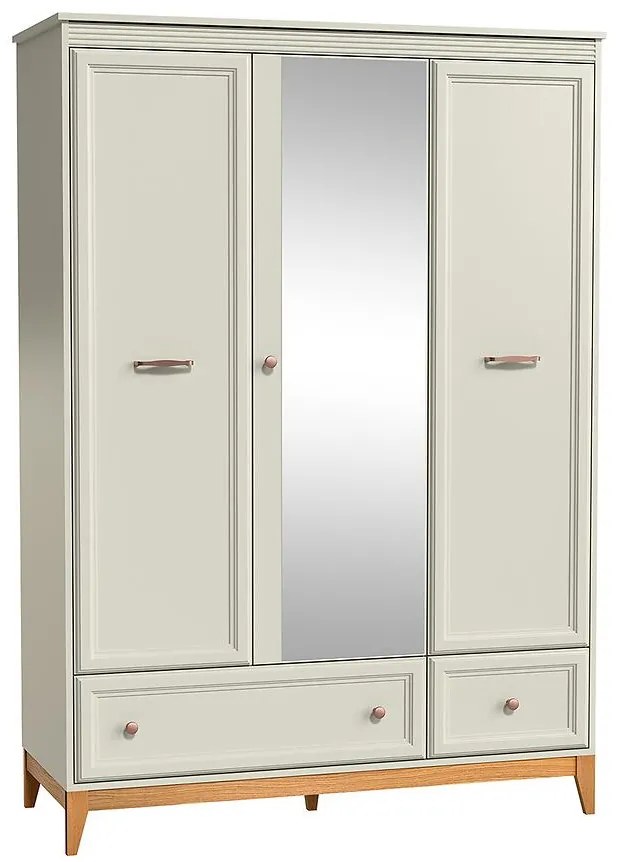 Skriňa Windsor 15W kašmír/prírodný dub