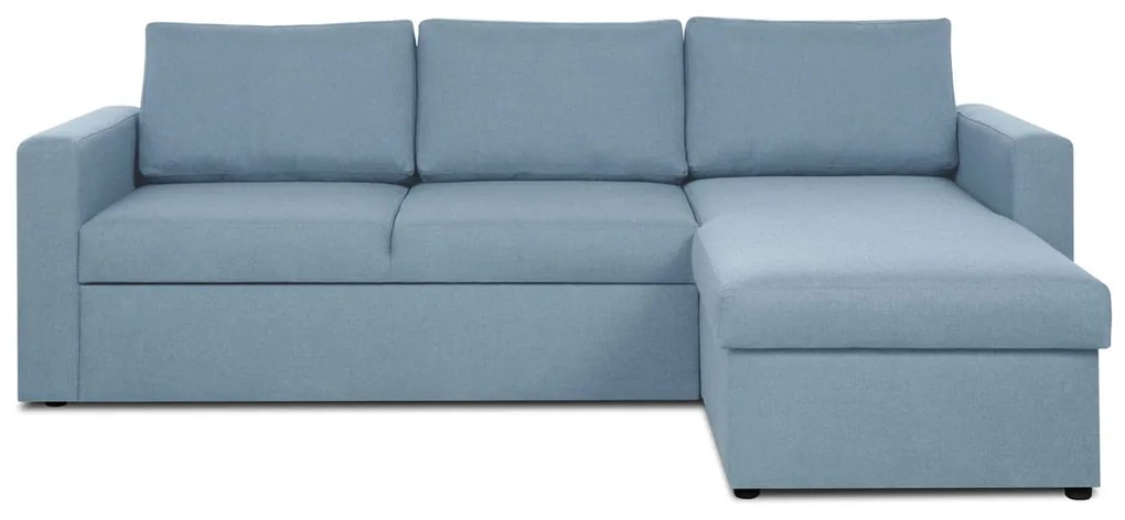 Rohová sedacia súprava s funkciou spania INTARI Mentol