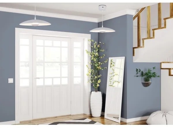 LED Luster na lanku LUND LED/10W/230V biela