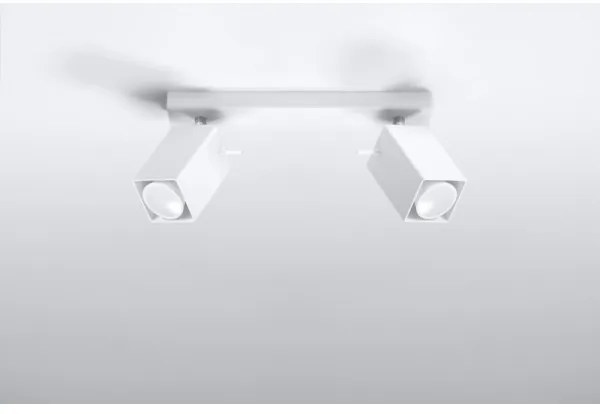 Bodové svietidlo MERIDA 2 2xGU10/40W/230V biela