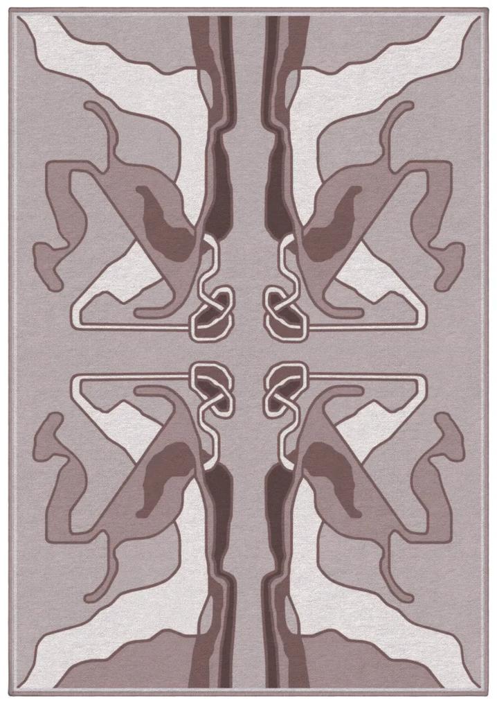 GDmats koberce Dizajnový kusový koberec Patrick od Jindřicha Lípy - 120x170 cm