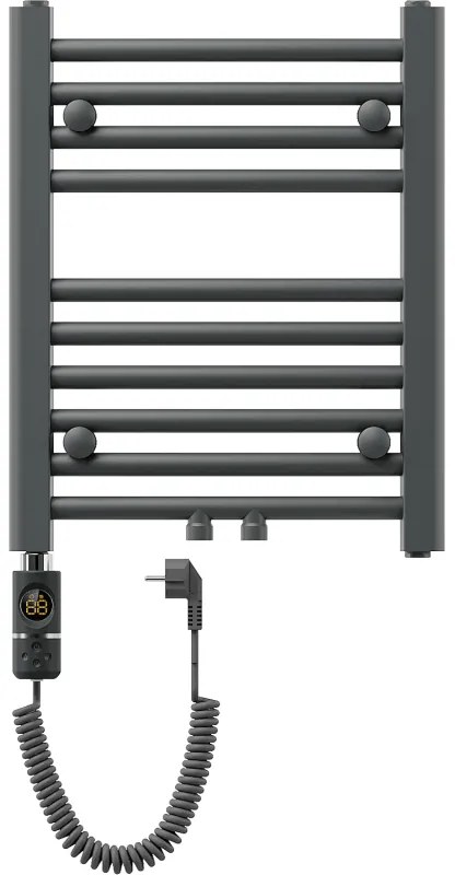 Mexen Ares, elektrické vykurovacie teleso 500 x 400 mm, 300 W, antracitová, W102-0500-400-2300-66