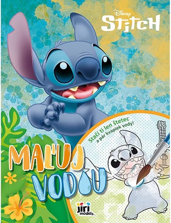Vymaľovánky A4 vodové Lilo &amp; Stitch