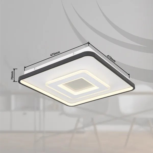 Globo 48552D1 - LED Stmievateľné stropné svietidlo BRIENNA LED/36W/230V + DO