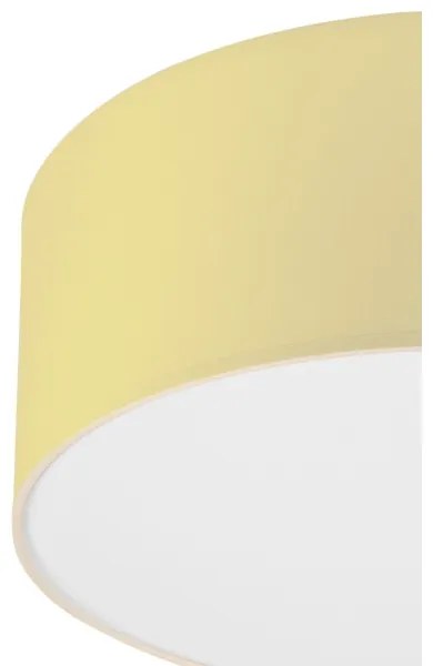 Stropné svietidlo SIRJA PASTEL 1xE27/60W/230V pr. 35 cm žltá
