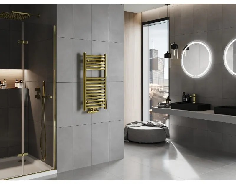 Mexen Hades, vykurovacie teleso 800x400 mm, 249 W, zlatá lesklá, W104-0800-400-00-50