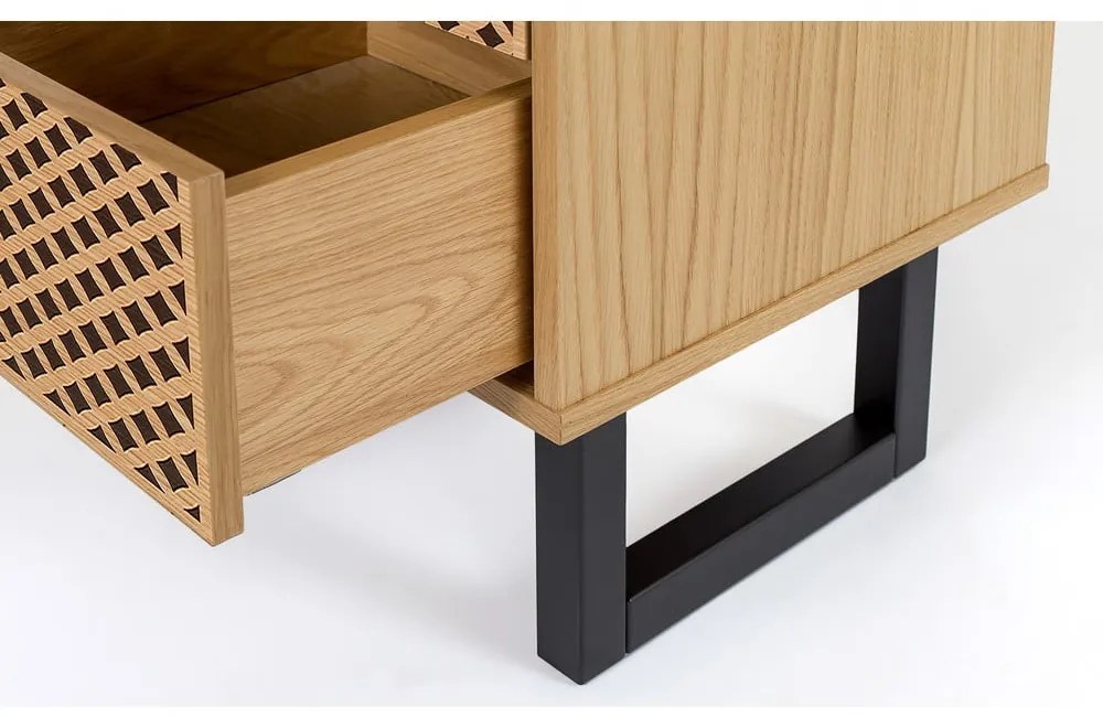 Nočný stolík v dubovom dekore Woodman Camden Diamond