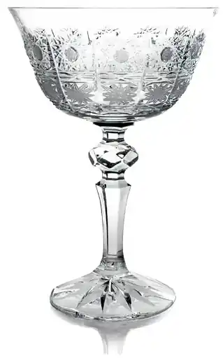 Bohemia Crystal Brúsené poháre na šampanské Laura 12116/57001/180ml (s |  Biano