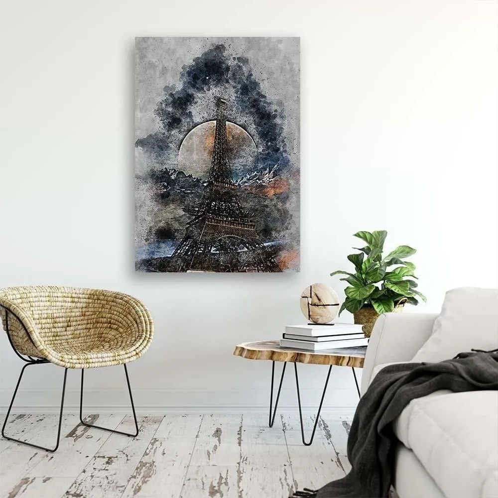 Gario Obraz na plátne Eiffelova veža v hmle - Pau Fernandez Rozmery: 80 x 120 cm
