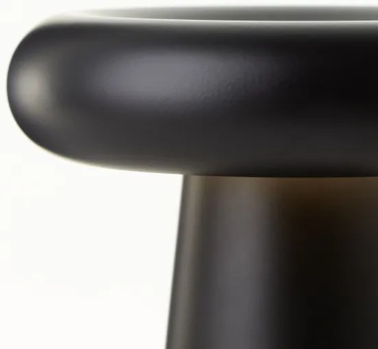 Brilliant LED stmievateľná dotyková stolná lampa MUFFIN LED/3W/5V USB IP44 čiern