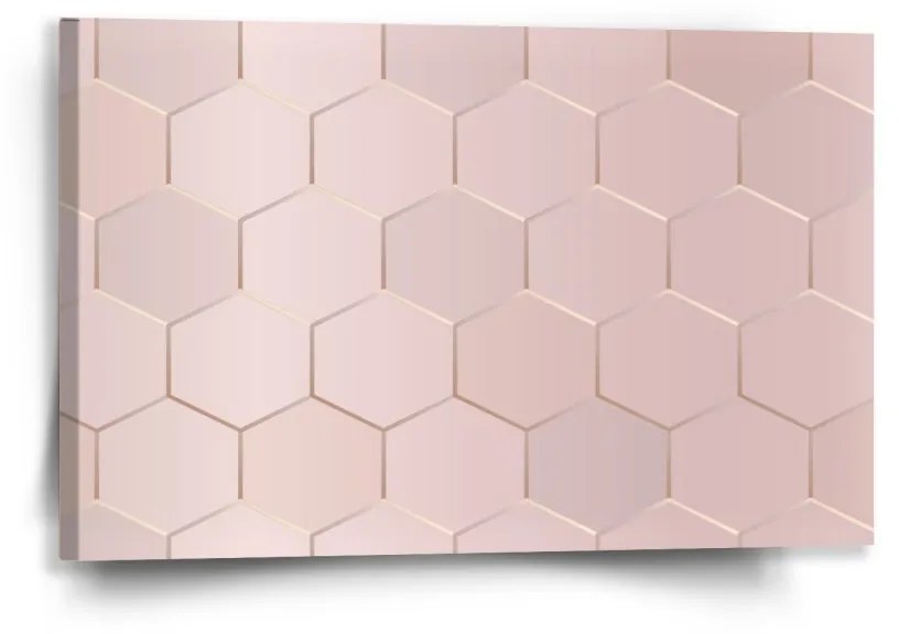 Sablio Obraz Rose gold - 60x40 cm