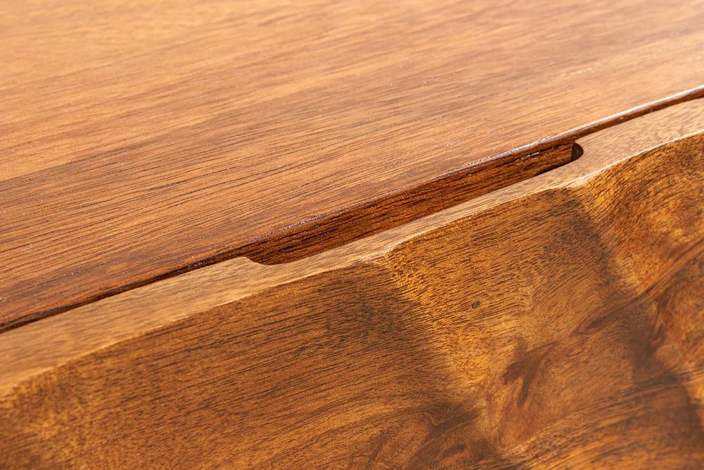 Komoda Scorpion 180 cm z mangového dreva v hnedom prevedení