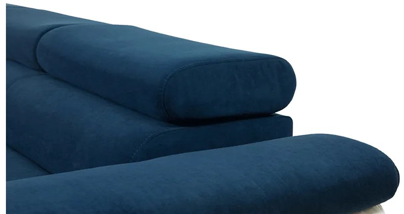 Rohová sedacia súprava Alvin Mini, Dostupné poťahy: ekokoža Soft 017 + Lux 06 + ekokoža Soft 017, Strana: ľavá